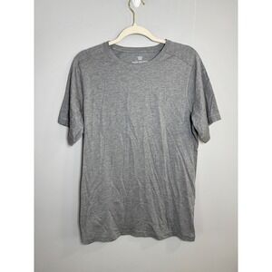 Mack Weldon Mens Large Gray Short Sleeve‎ Crew Neck T Shirt Modal Cotton Blend